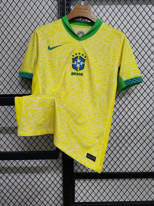 Camiseta Brasil Local 24/25 Fan Version