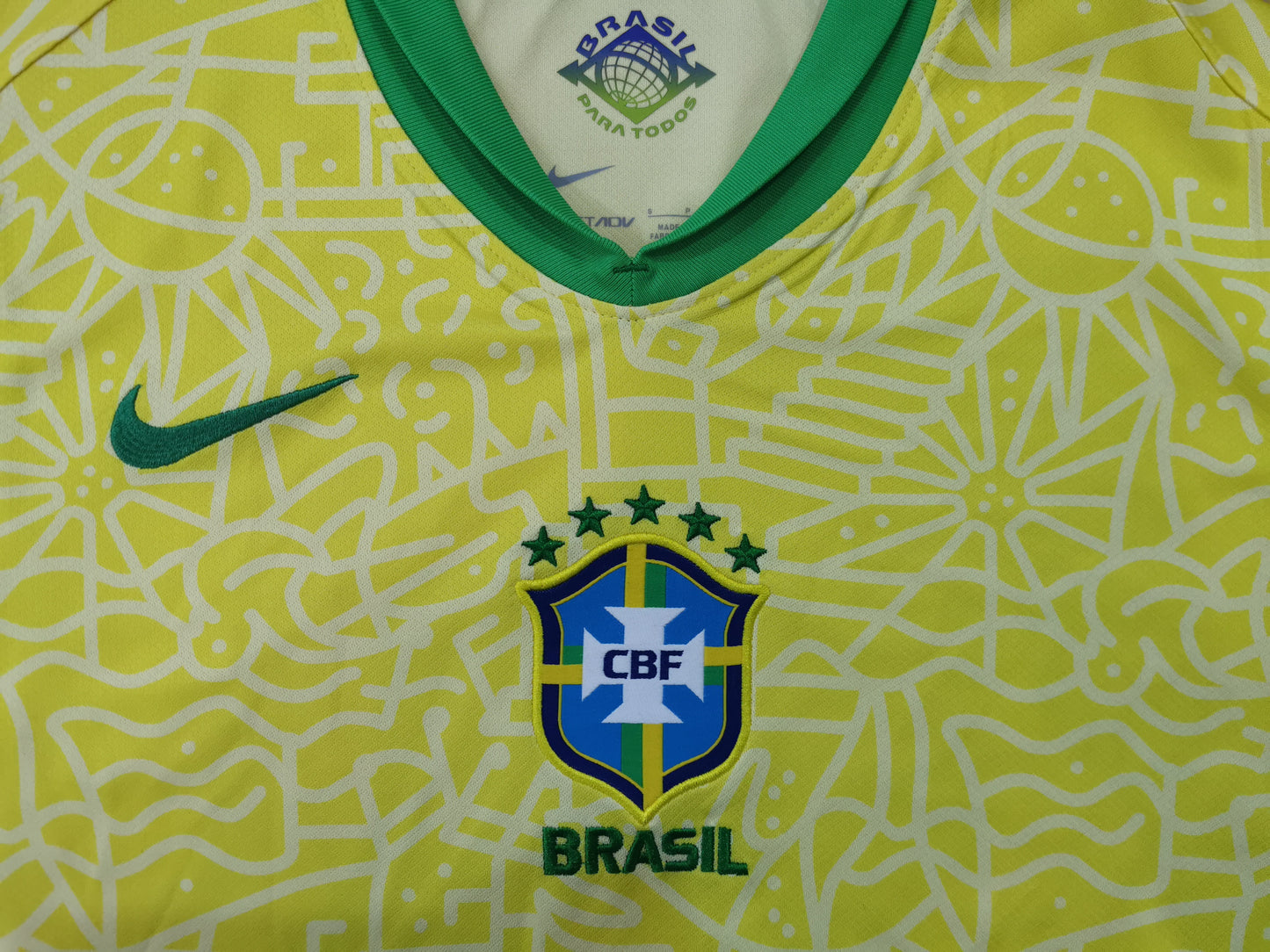 Camiseta Brasil Local 24/25 Fan Version